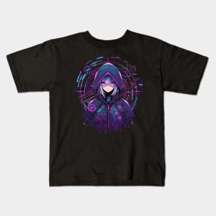 anime girl - anime styleanime girl - anime style Kids T-Shirt